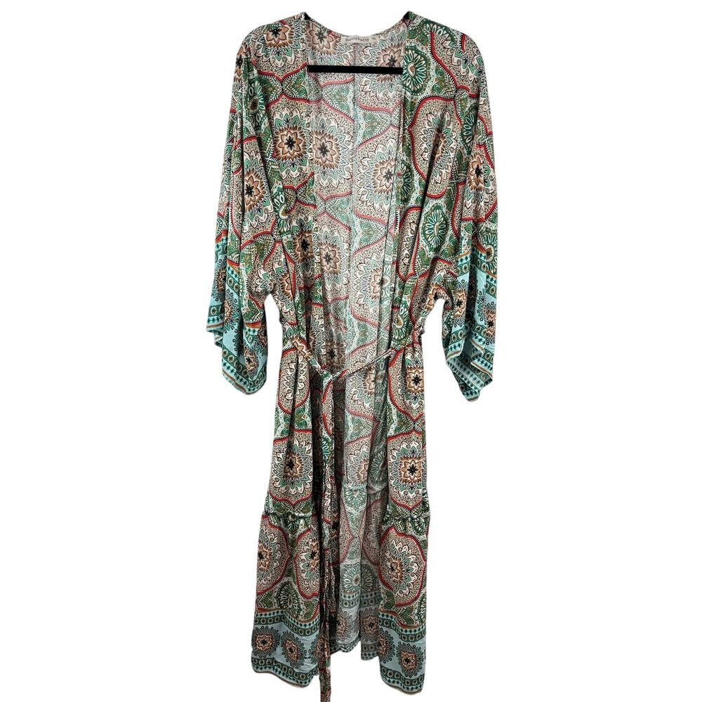 Rusttydustty Women's Plus Size Havenah Boho Kimono - 1XL - Picture 3 of 8